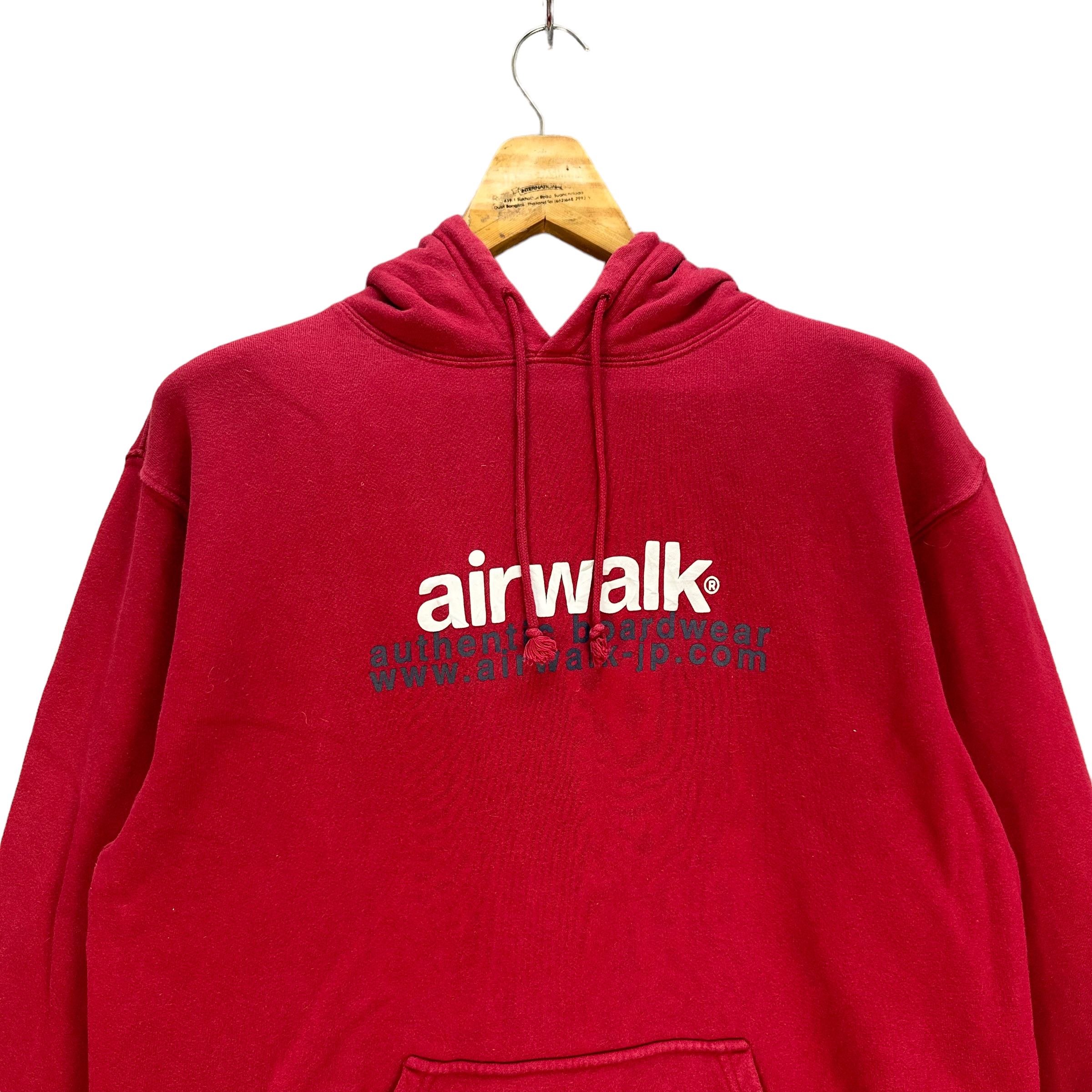 Airwalk AIRWALK BOARDWEAR BIG LOGO RED HOODIES #8027-197 Size US L / EU 52-54 / 3 - 2 Thumbnail