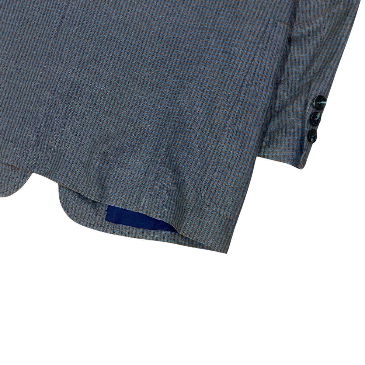 Christian Dior Monsieur × Designer VINTAGE CHRISTIAN DIOR GINGHAM COATS BLAZER Size US S / EU 44-46 / 1 - 7 Thumbnail