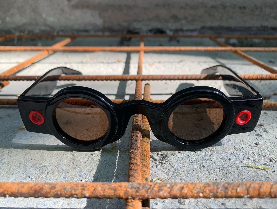 Patrick Kelly Paris Peanut 25 Vintage Sunglasses