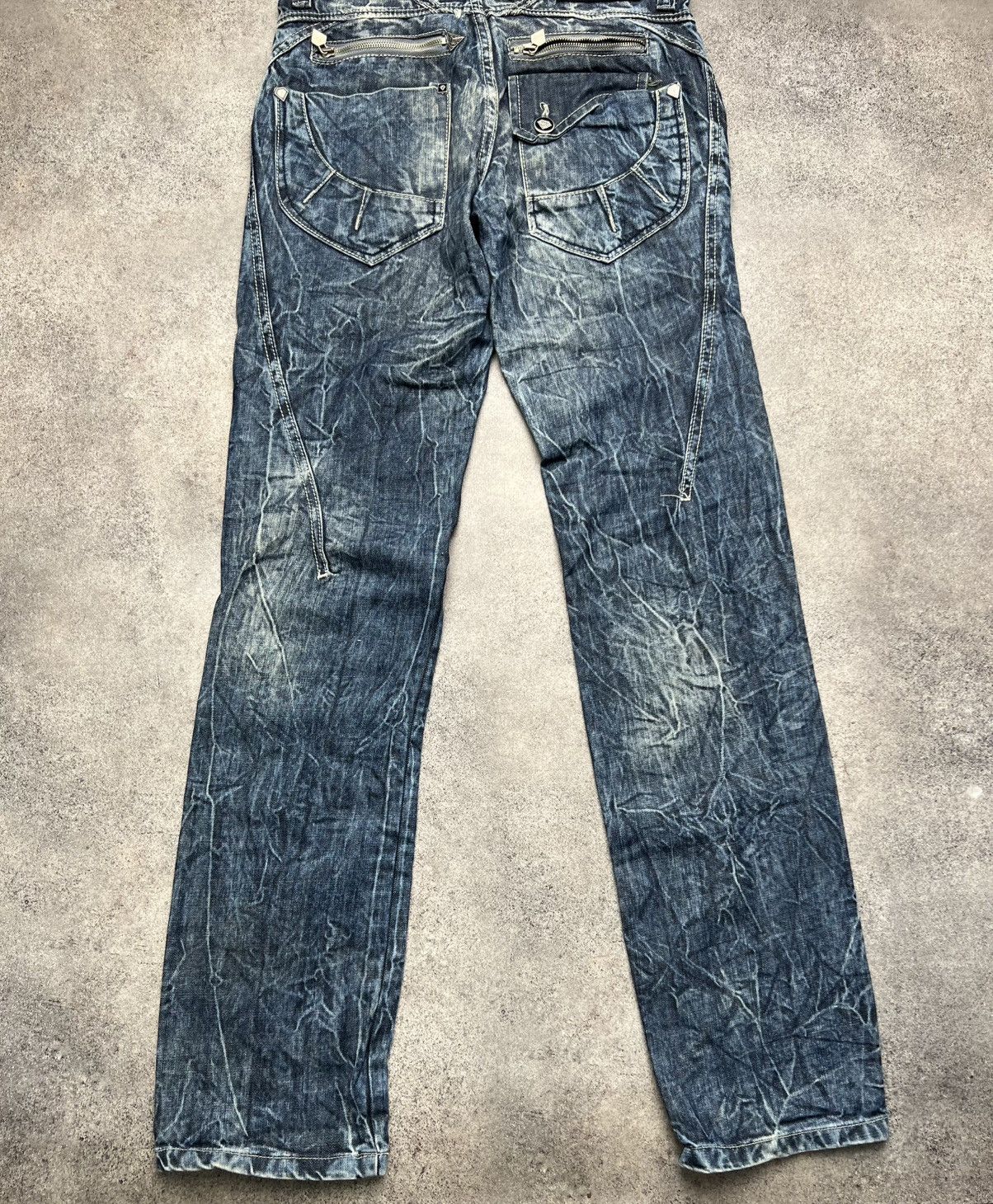 Vintage Vintage faded punk jeans Size US 32 / EU 48 - 7 Thumbnail