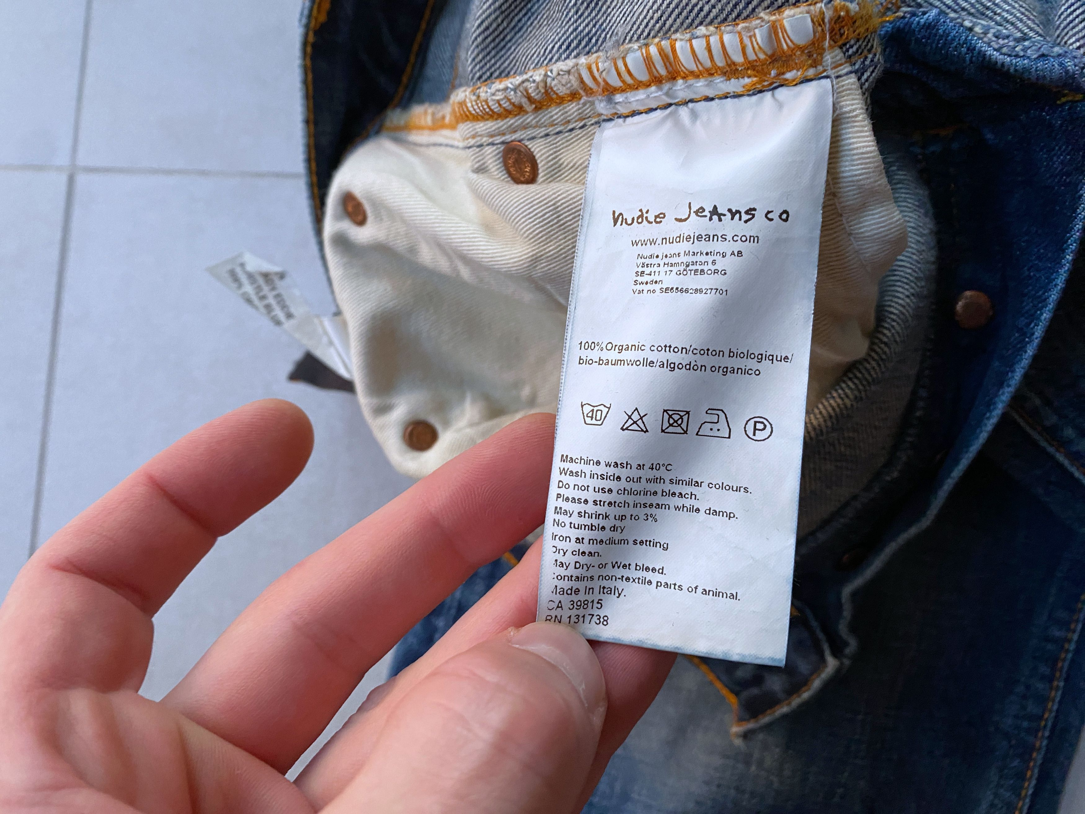 Nudie Jeans Nudie jeans Steady eddie whistle blue denim jeans sz W31 L32 Size US 31 - 7 Thumbnail