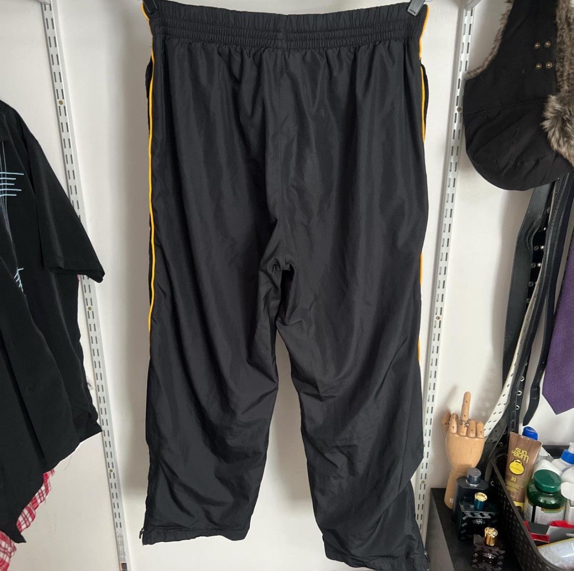 Under Armour Under Armor Track Pants - Black and Yellow Size US 36 / EU 52 - 3 Thumbnail