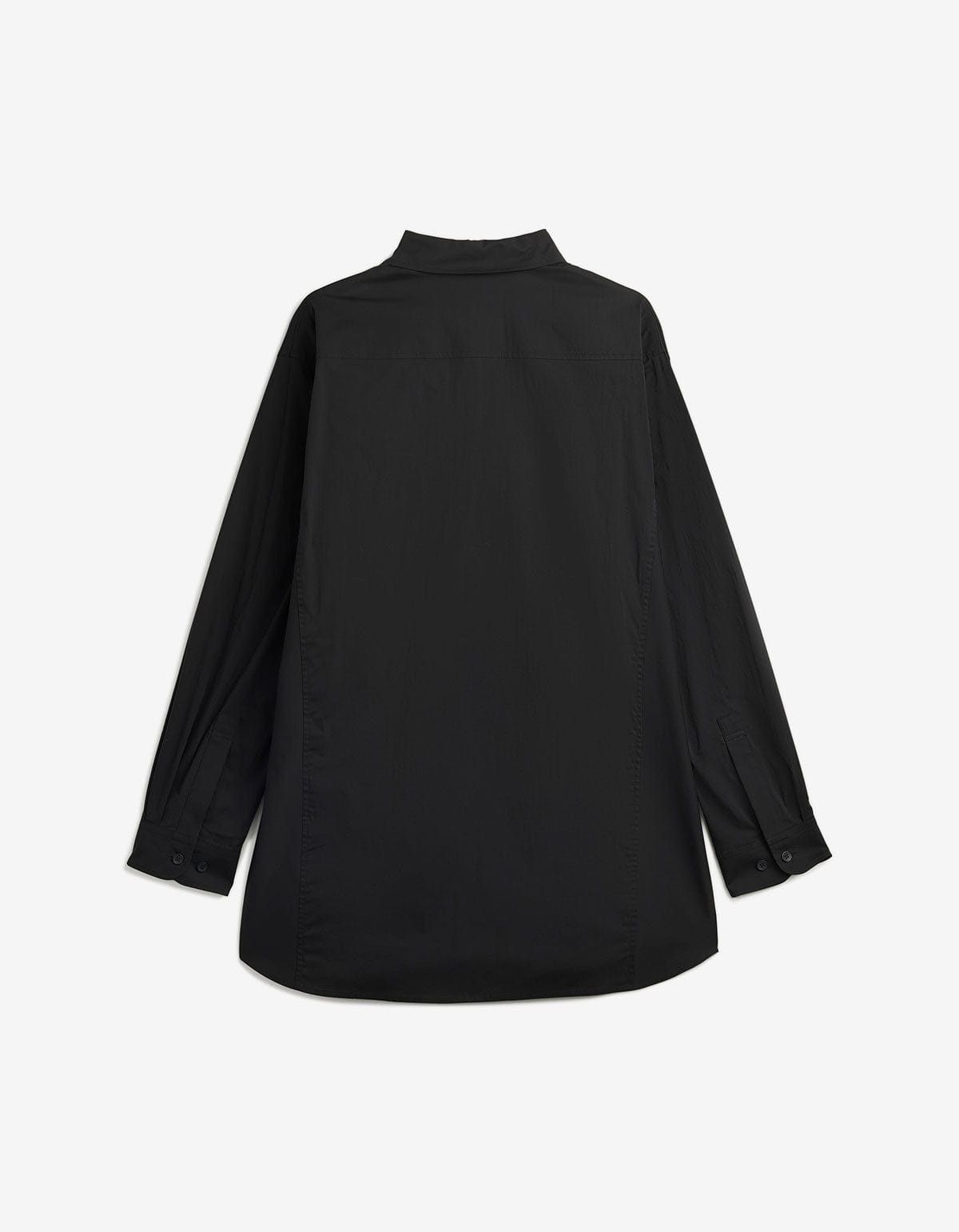 Y-3 Y-3 Black Sporty Cotton Shirt Size US S / EU 44-46 / 1 - 3 Thumbnail