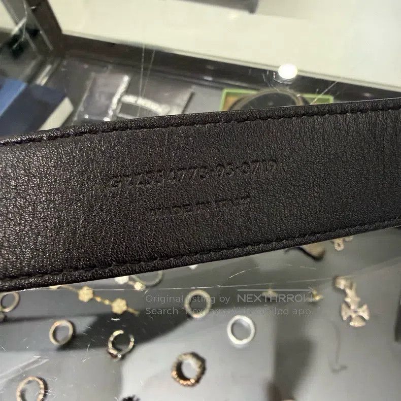 Saint Laurent Paris Saint Laurent Paris leather belt Size ONE SIZE - 6 Thumbnail