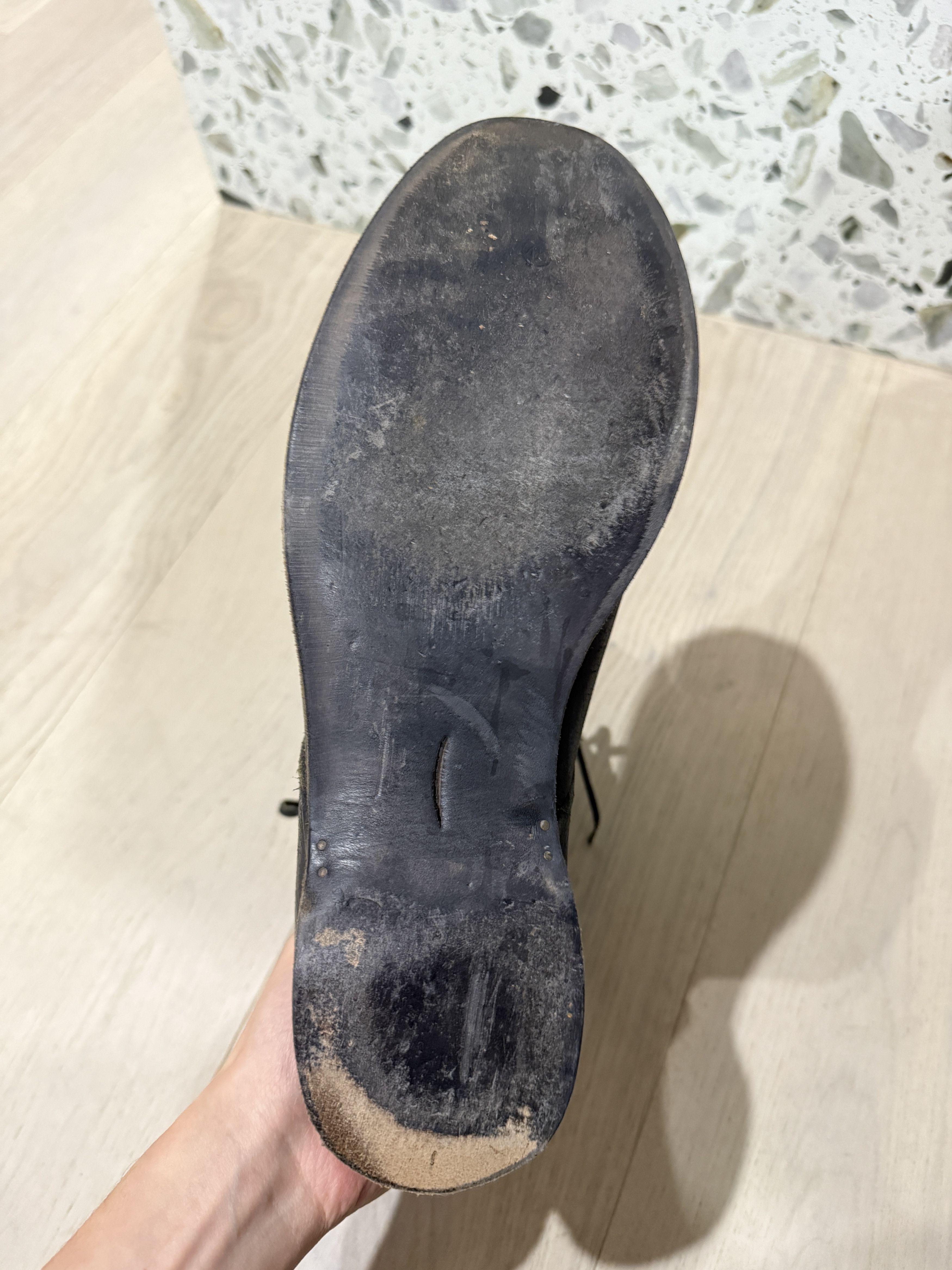 Individual Sentiments IS - 7 HOLE BOOTS _ IS_S12_OU_CCC1 Size US 11.5 / EU 44-45 - 3 Thumbnail