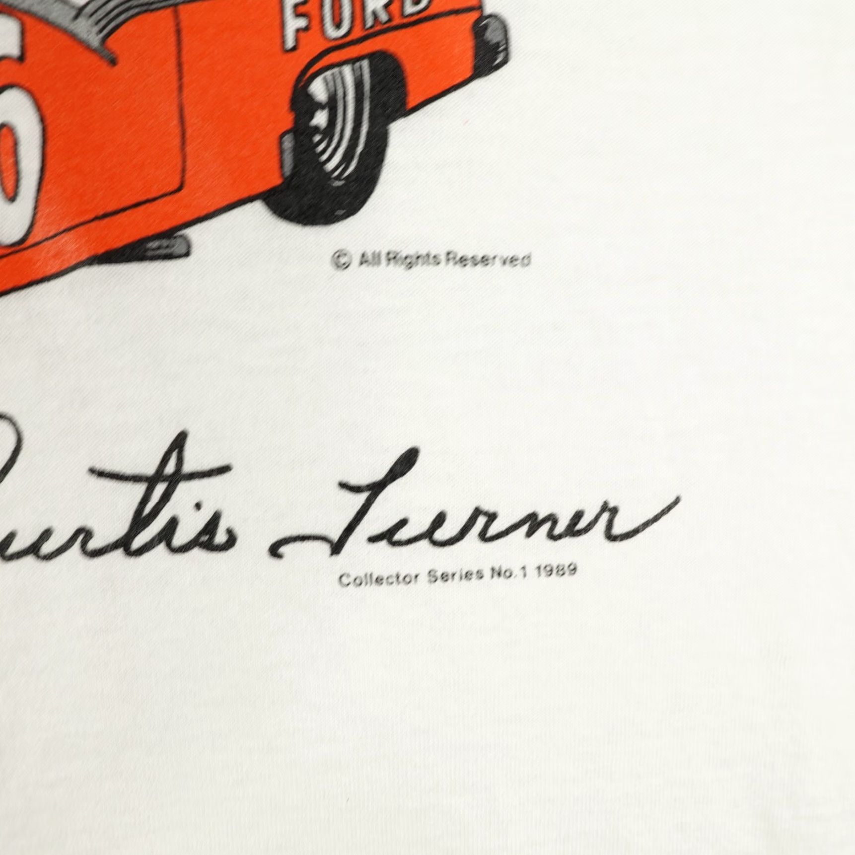 Vintage VINTAGE Curtis Turner Shirt Mens M White The Legend Ford Car Racing 80s Shirt Mens White Cars 80s Mens M Vintage Kurt? Size US M / EU 48-50 / 2 - 3 Thumbnail