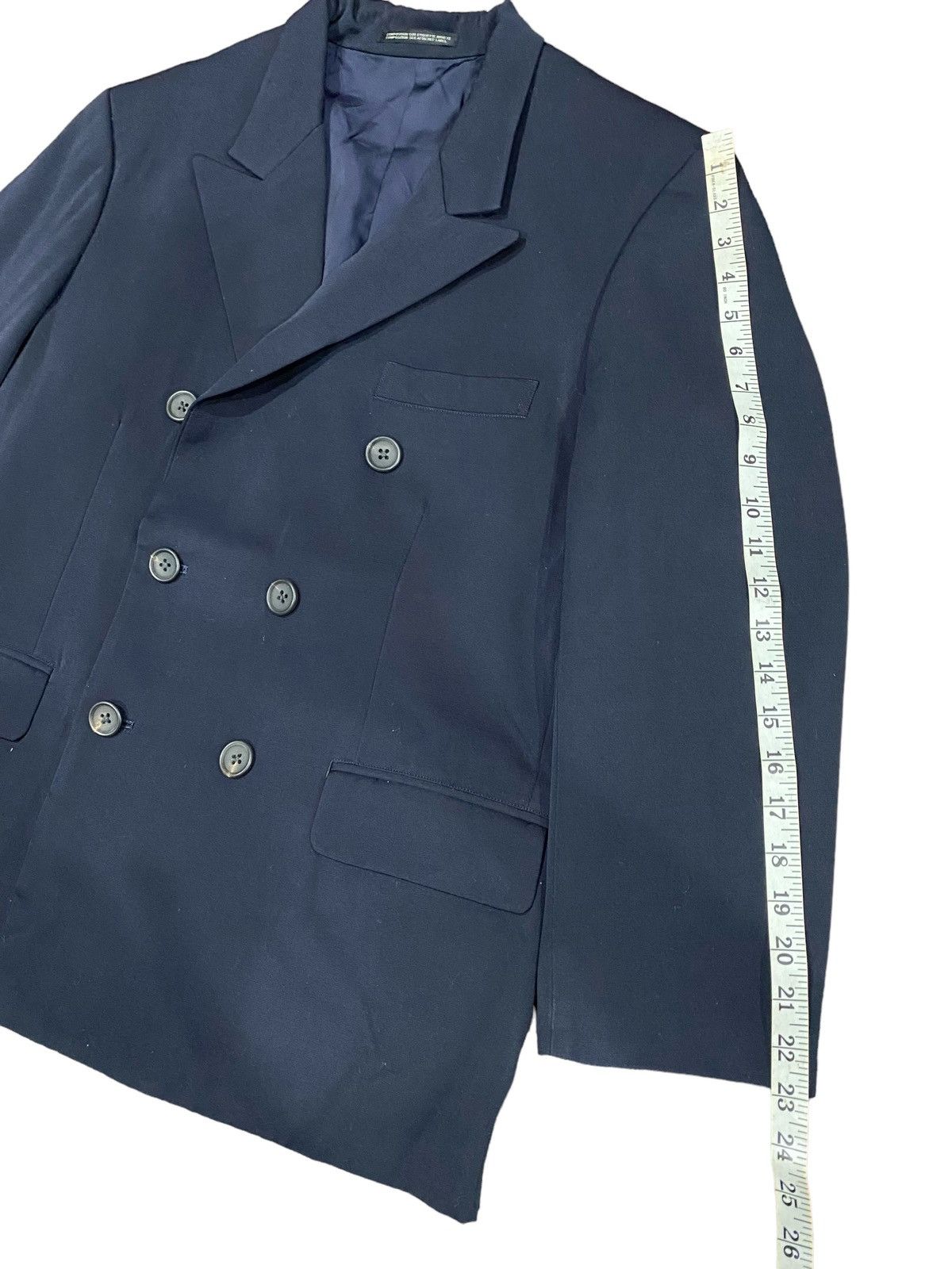 Yohji Yamamoto Vtg🔥iconic YOHJI YAMAMOTO Pour Homme Pocket Blazer Jacket Size 38S - 18 Thumbnail