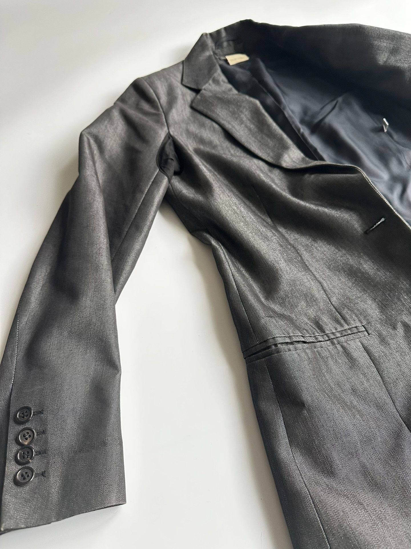 Ann Demeulemeester ANN DEMEULEMEESTER Metal suit| Size L / US 10 / IT 46 - 4 Thumbnail