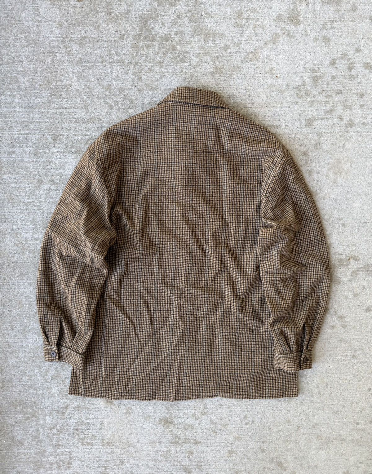 Joseph C Joseph NYC Wool Herringbone Overshirt Chore Made in USA Size US L / EU 52-54 / 3 - 5 Thumbnail