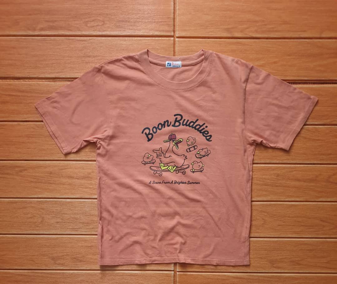 Japanese Brand Boon buddies previous orange colour Shirt Size US S / EU 44-46 / 1 - 1 Thumbnail