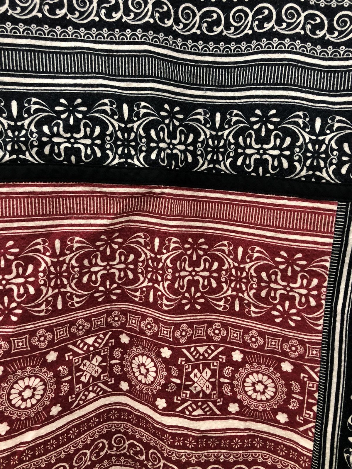 Kith Defective Kith SS20 Patchwork Bandana Red Blue Gi Large Size US L / EU 52-54 / 3 - 10 Thumbnail