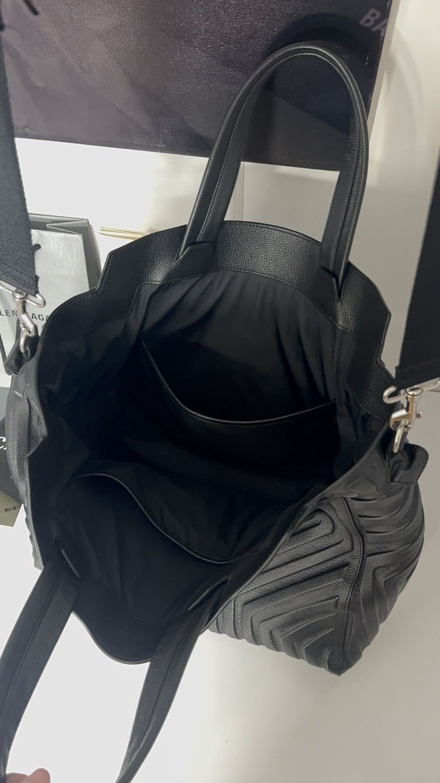 Balenciaga ✅Balenciaga Car East leather bag 2 way Size ONE SIZE - 7 Thumbnail