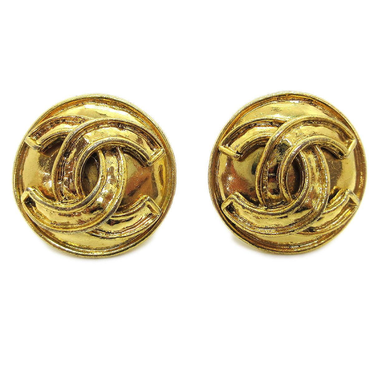 Chanel Chanel CC Round Earrings Metal Size ONE SIZE - 1 Thumbnail