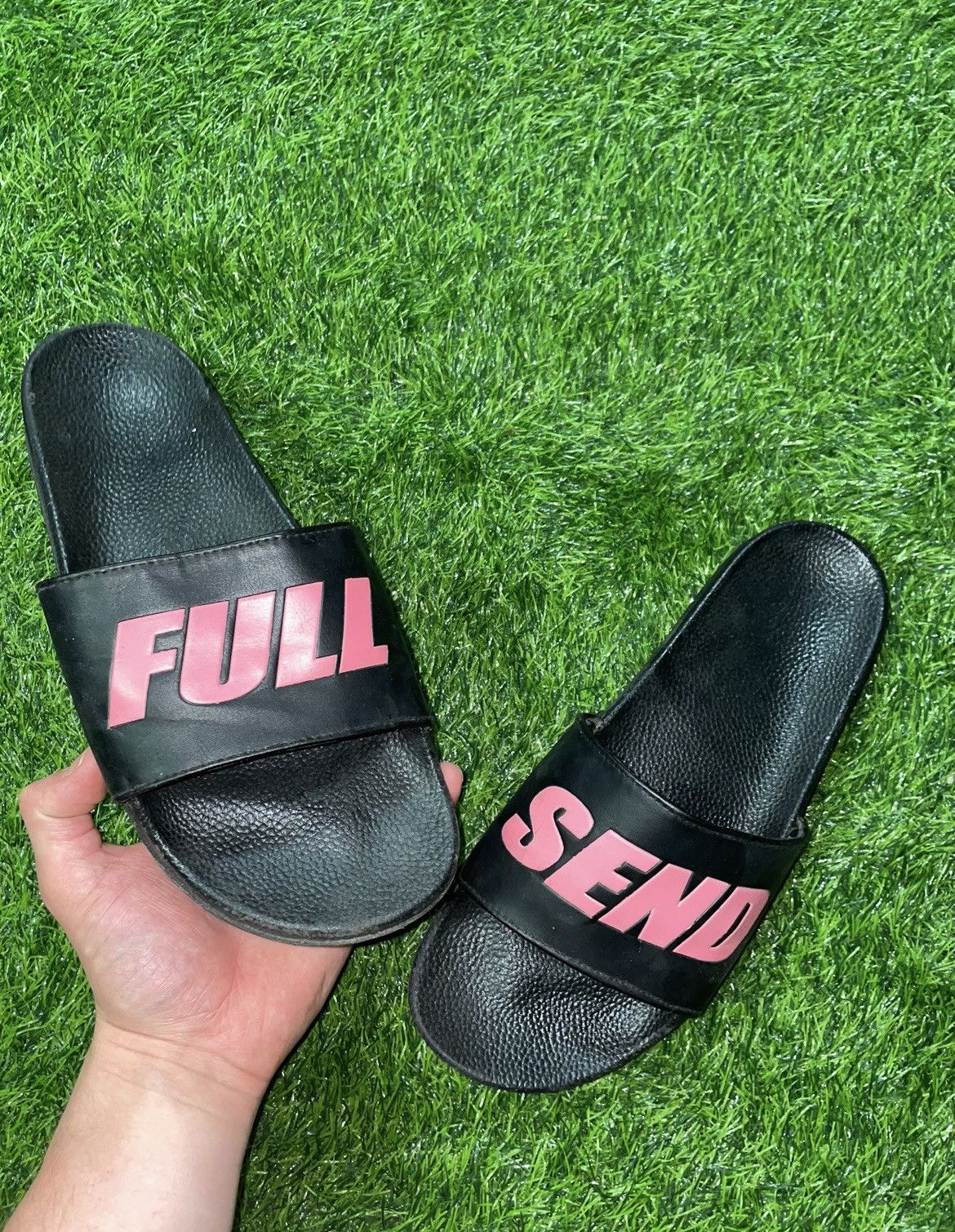 Full Send Full Send Nelk Boys Slide Sandal Size 44 Size US 13 / EU 46 - 1 Thumbnail