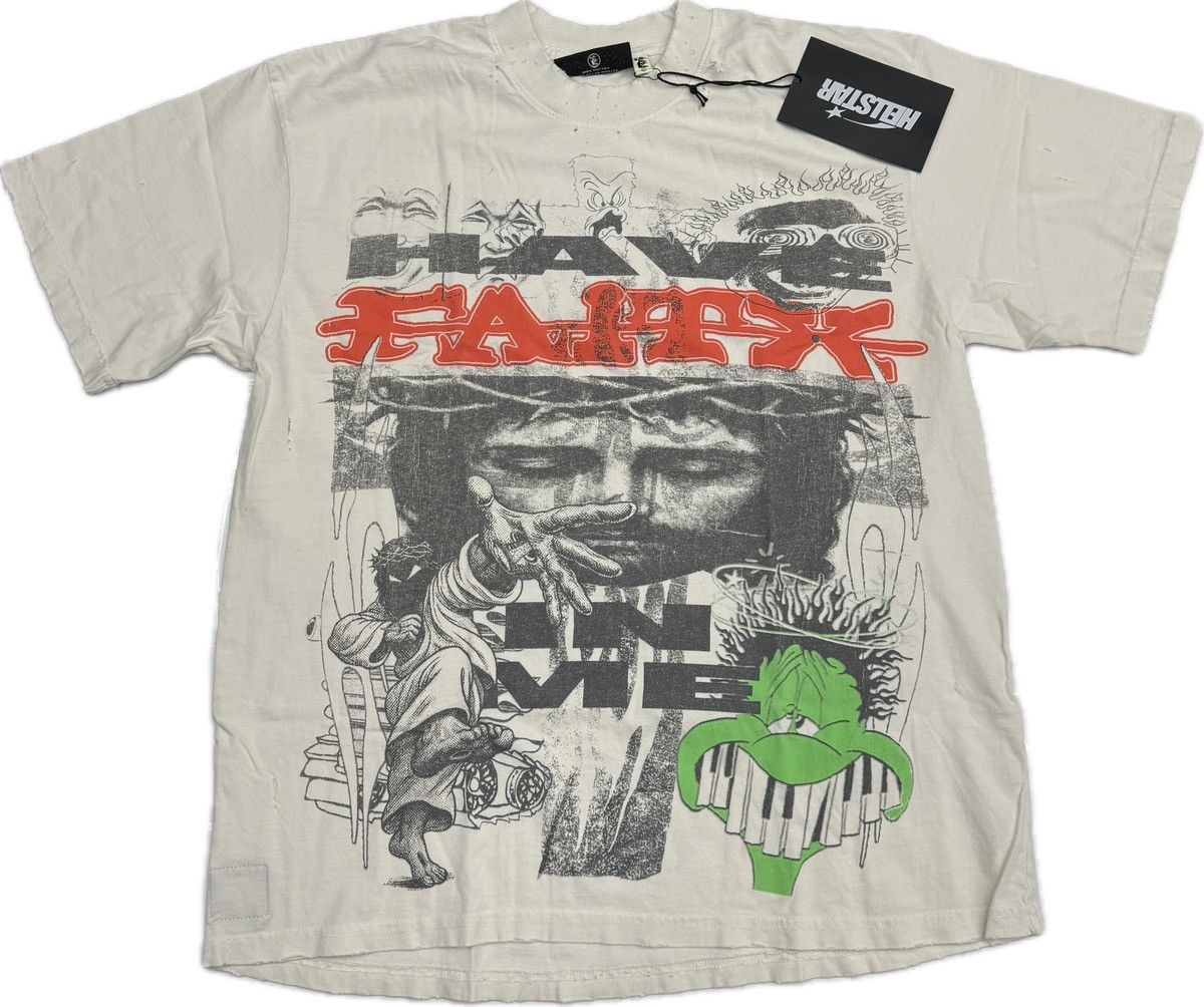 HELLSTAR Hellstar Have Faith T-shirt Size US L / EU 52-54 / 3 - 1 Thumbnail