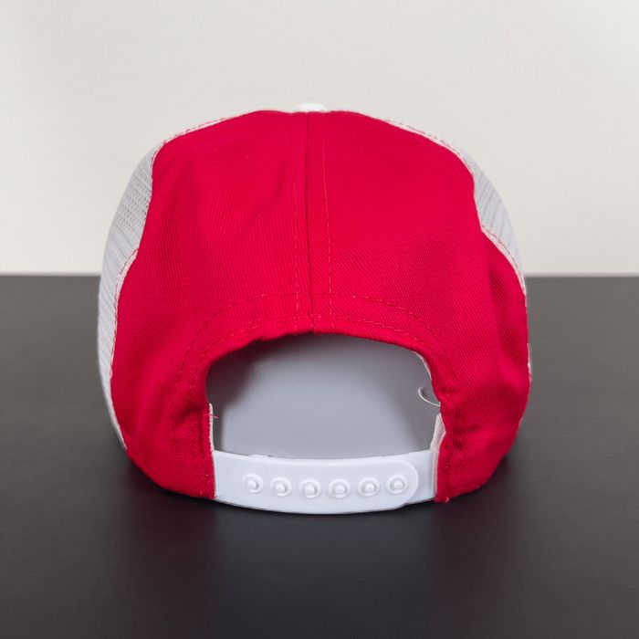 Pre-owned Patches Hat In Red