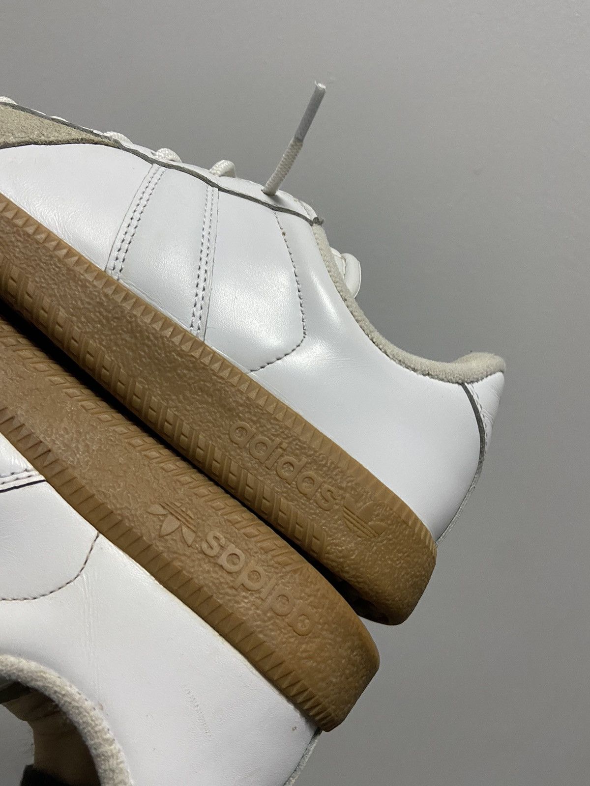 Adidas GAT Bw 220 Sport Vintage Leather replica style Size US 5 / IT 35 - 8 Thumbnail