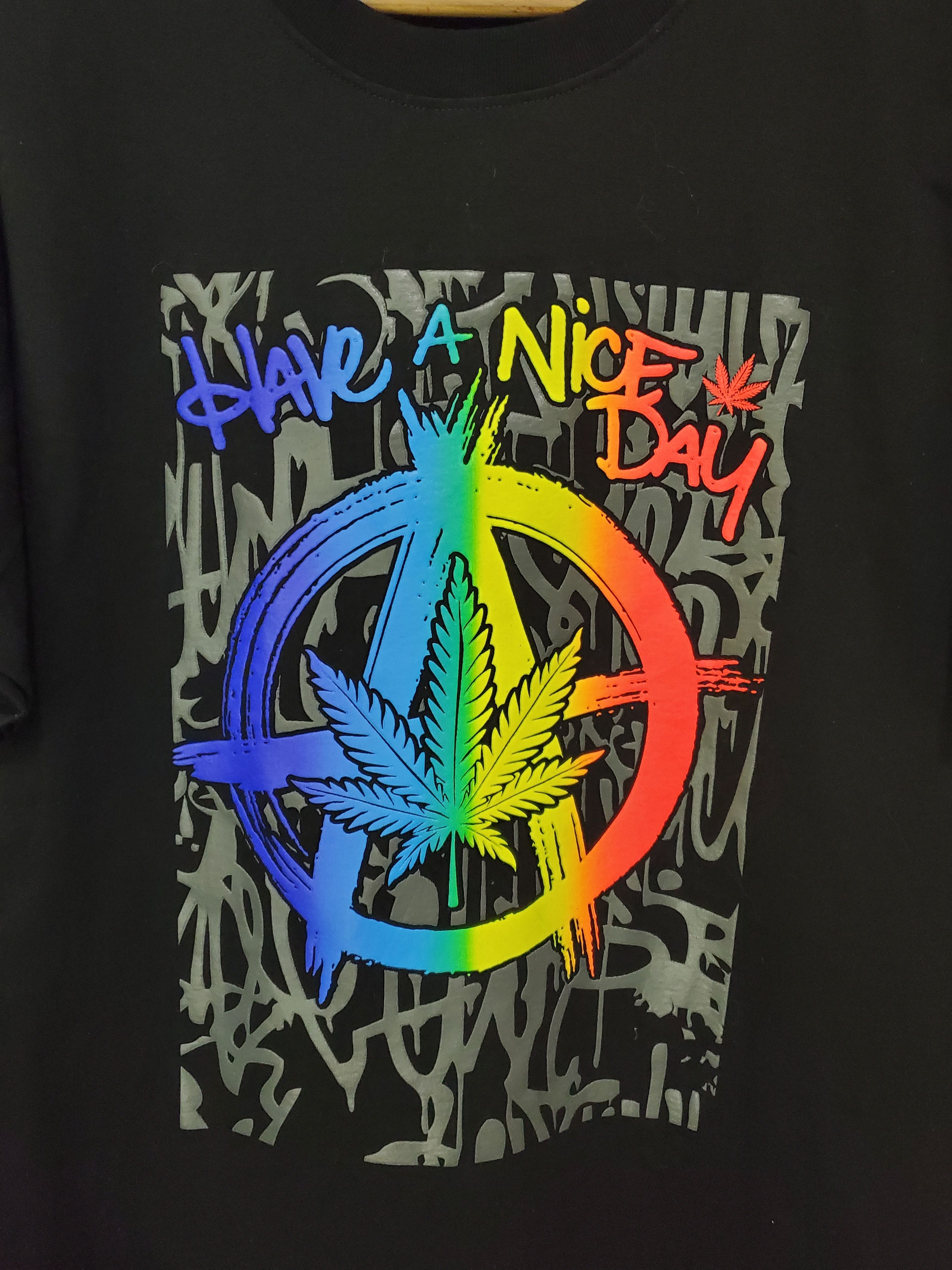Band Tees × Vintage Vintage Opium Rasta Drugs Tee Smoke Dope Cannabis y2 Size M Size US M / EU 48-50 / 2 - 2 Thumbnail
