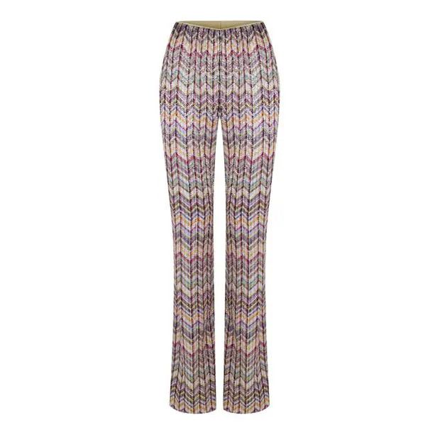 Missoni o1g2r1mq1124 Trouser in Multicolor Size 27" / US 4 / IT 40 - 1 Thumbnail