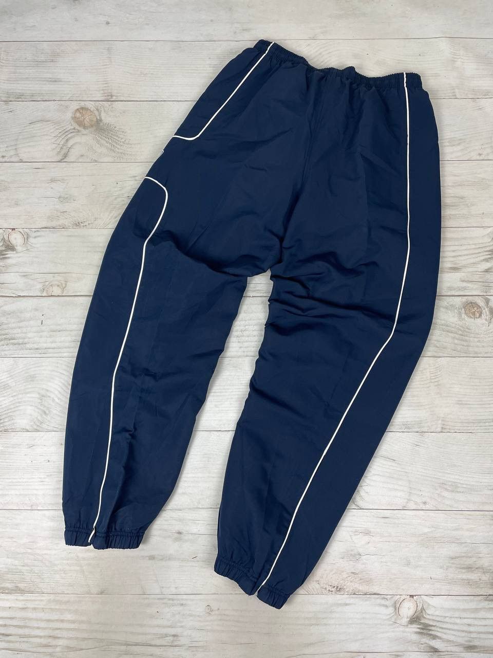 Nike Vintage Nike Tracl Pants 00s Swoosh Striped Drill Size US 36 / EU 52 - 8 Thumbnail