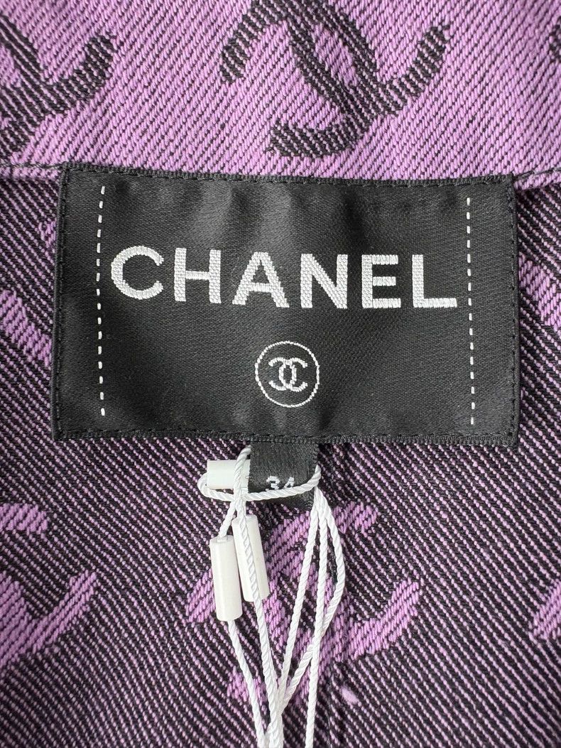 Chanel Chanel 22S spring and summer double C full logo sequin rol Size XXS / US 00 / IT 34 - 7 Thumbnail