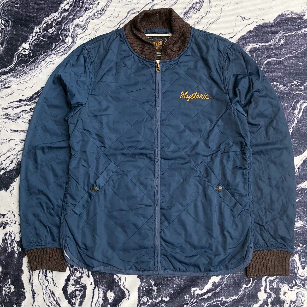 Hysteric Glamour Hysteric Glamour “All Tomorrow Parties” Quilted Jacket Size US S / EU 44-46 / 1 - 1 Thumbnail