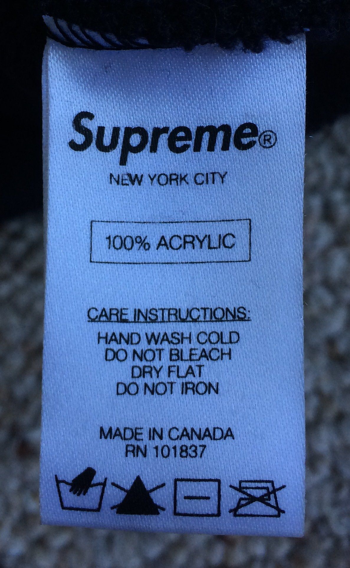 Supreme F/W 2013 Supreme x Wise Beanie Hat Size ONE SIZE - 5 Thumbnail