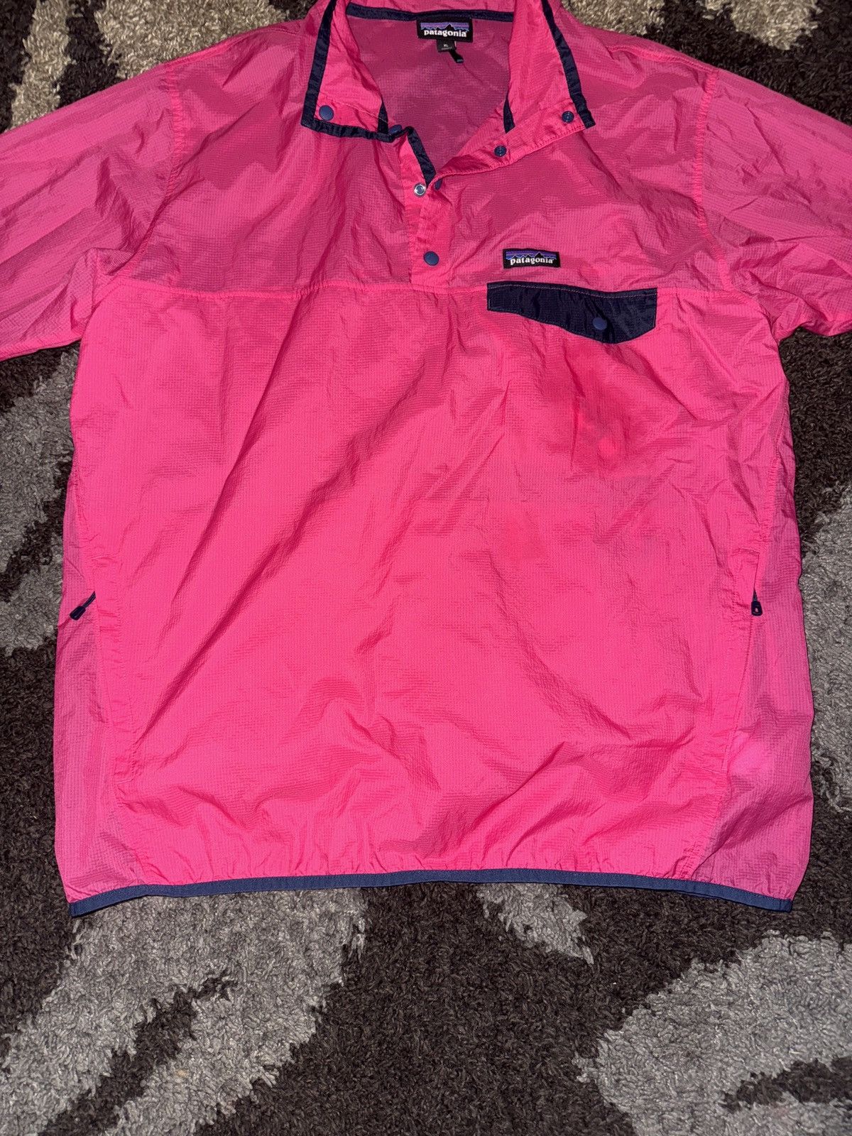 Patagonia Patagonia light buttoned quarter zip windbreaker Size US XL / EU 56 / 4 - 1 Thumbnail