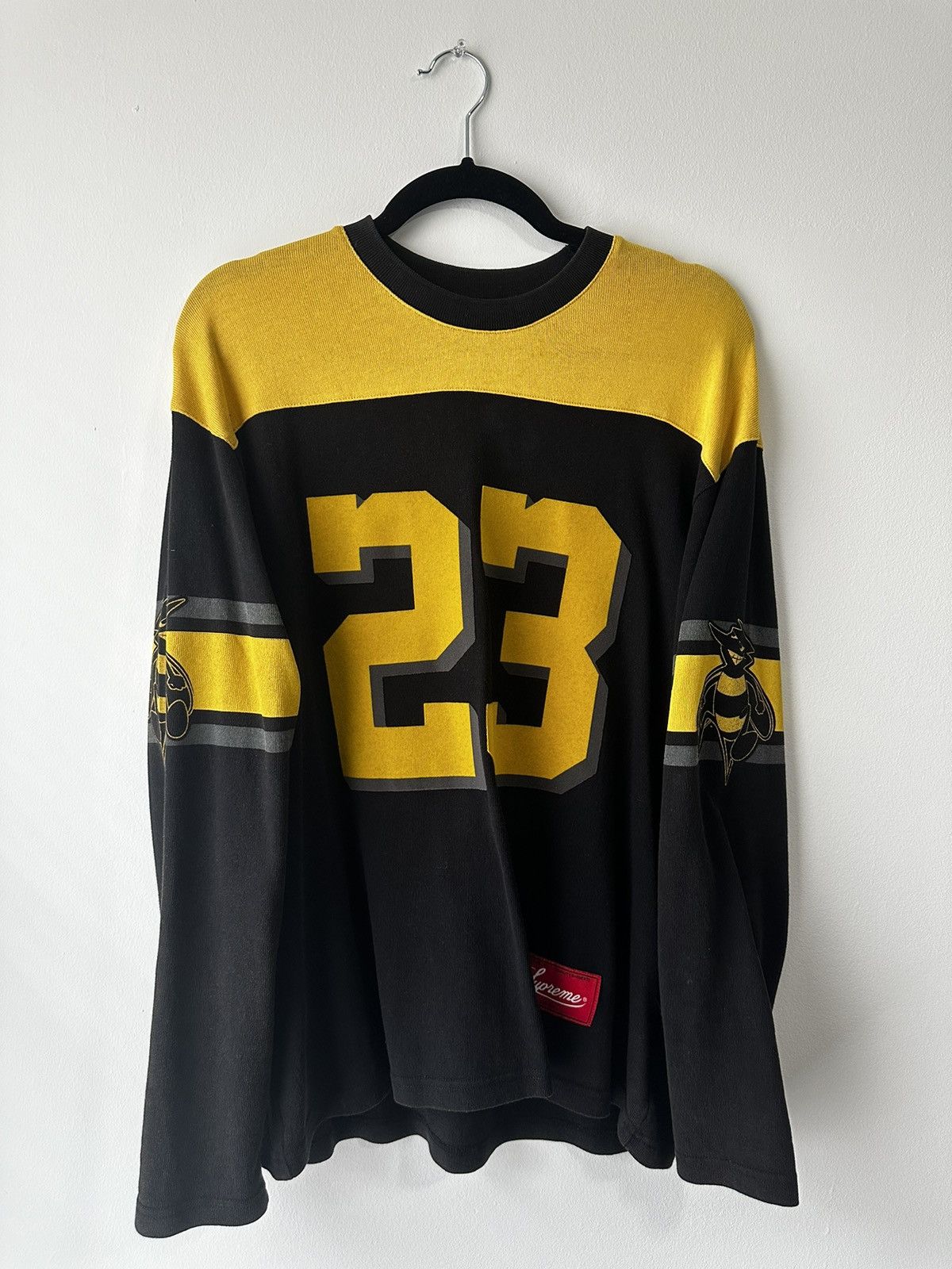 image of Supreme Bumblebee L/s Fw 2023 in Black, Men's (Size Small)