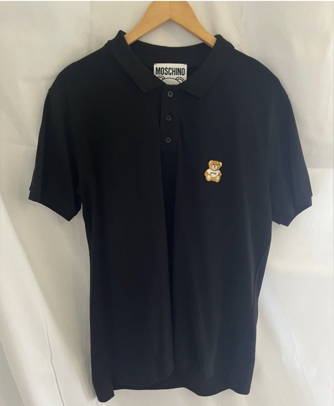 Moschino Moschino Teddy Bear Polo Size US L / EU 52-54 / 3 - 1 Thumbnail