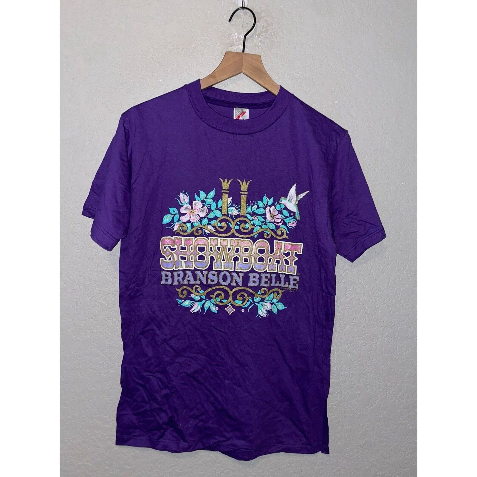 Jerzees Vintage Branson Belle Shirt Showboat Show Boat Tee VTG 90s M Size US M / EU 48-50 / 2 - 1 Thumbnail
