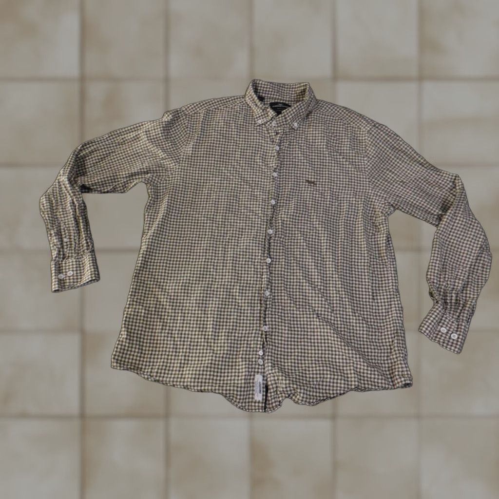 Rodd & Gunn Rodd & Gunn Shirt Mens 2XL Green Gingham Button-Down Italian Fabric Long Sleeve Size US XXL / EU 58 / 5 - 1 Thumbnail