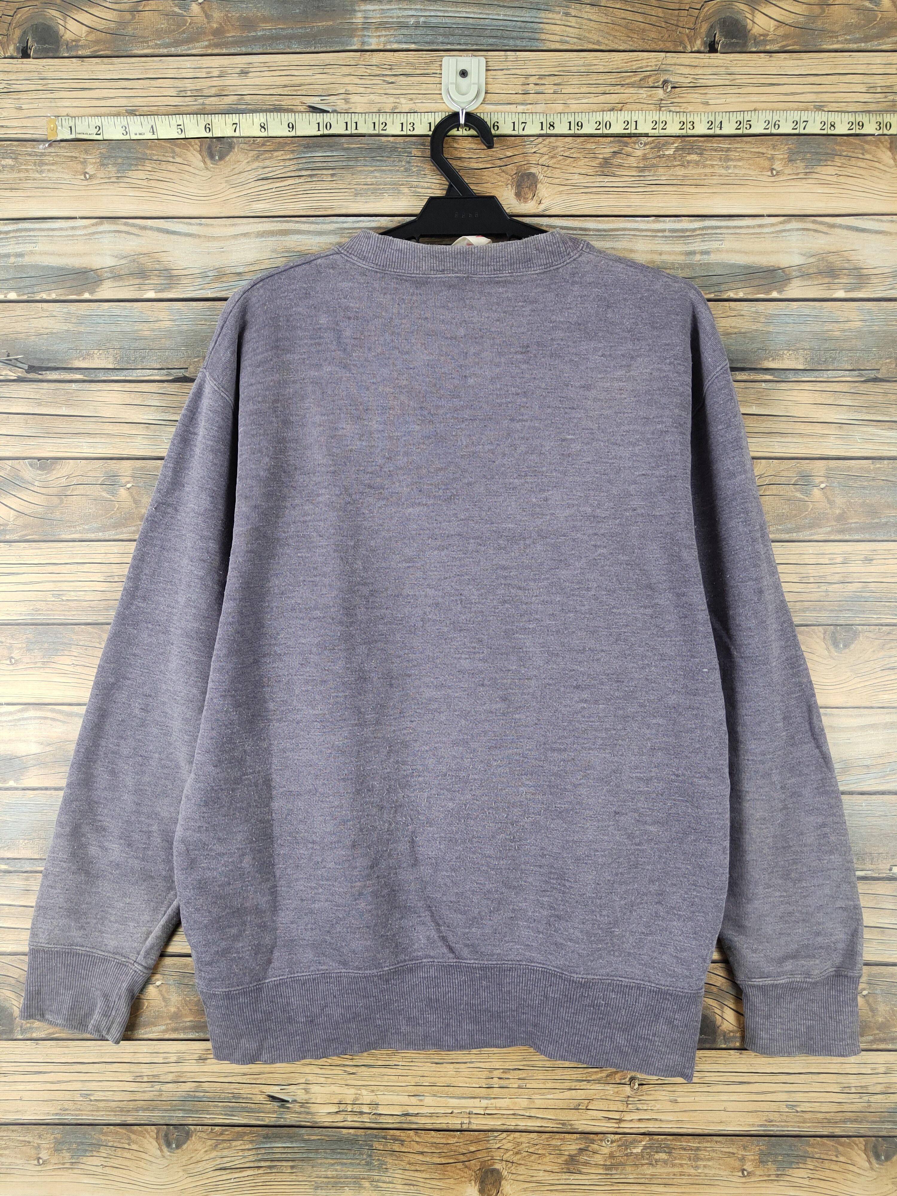 Japanese Brand DL character paradise champion Purple Faded Sweatshirts #424 Size US M / EU 48-50 / 2 - 8 Thumbnail
