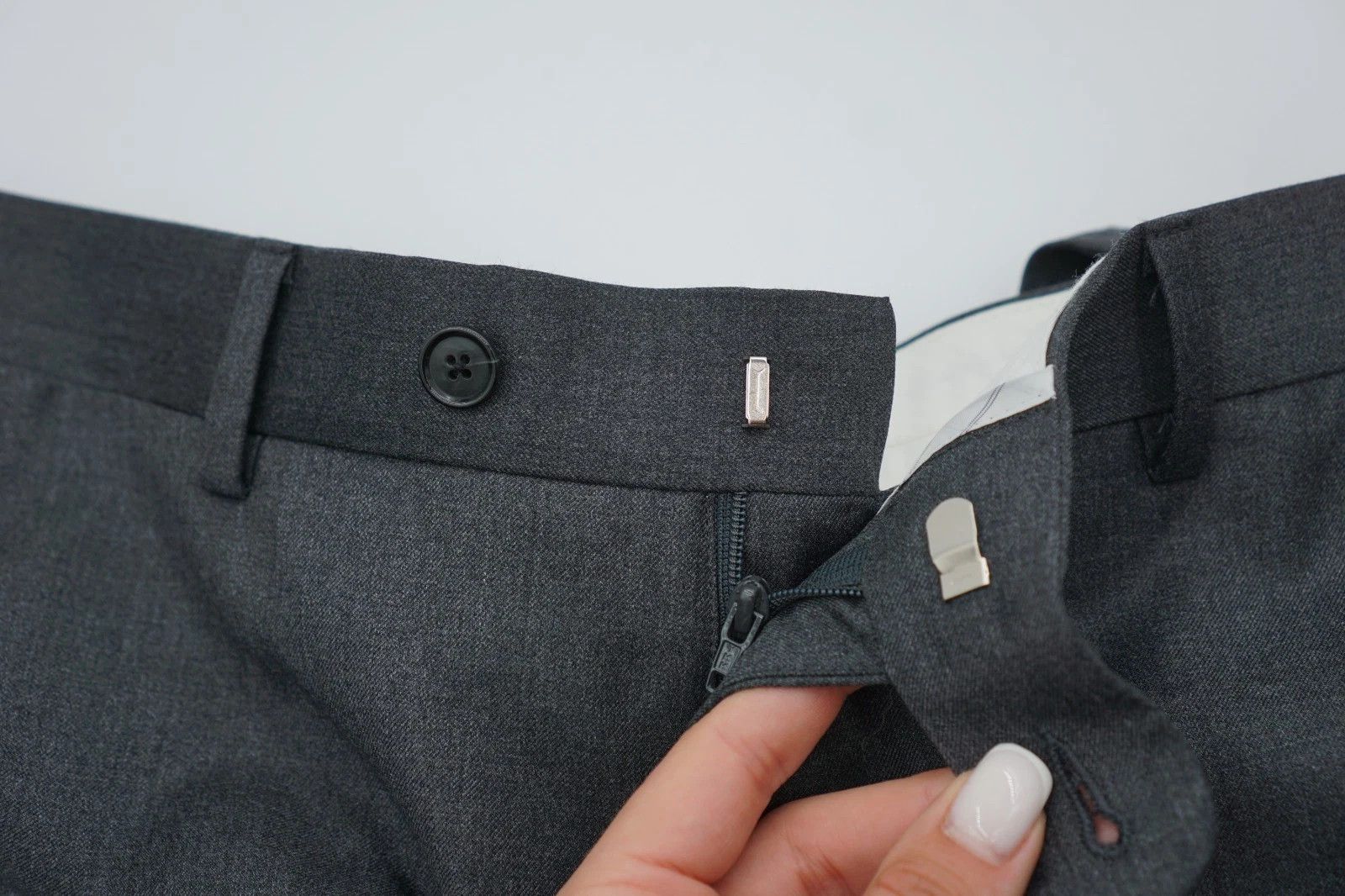 Suitsupply Men Suitsupply Suit Peak La Spalla Super 130's Wool UK/US42 Size 42R - 9 Thumbnail