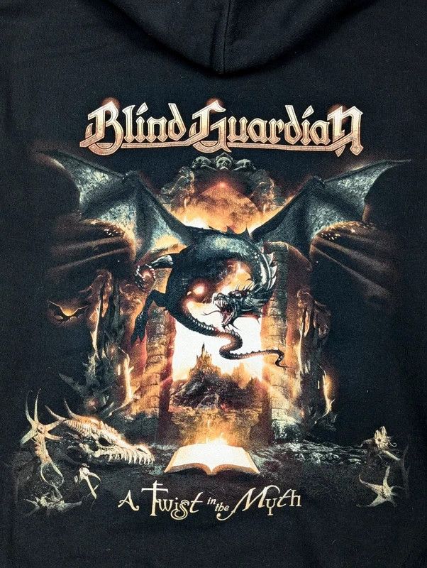 Fruit Of The Loom Blind Guardian Dragons Rock Metal Band Hoodie XL Size US XL / EU 56 / 4 - 1 Thumbnail