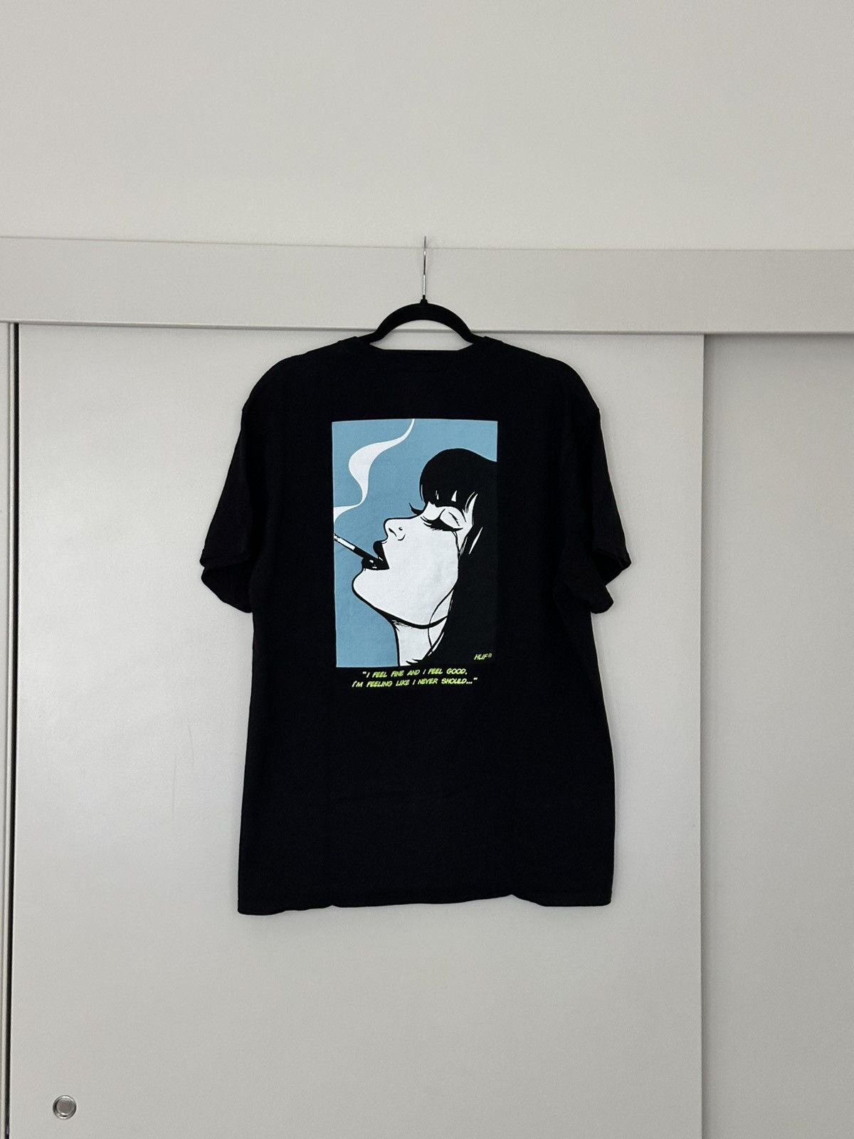 Huf HUF Crying Girl Graphic Tee - Pop Art [L] Size US L / EU 52-54 / 3 - 2 Thumbnail