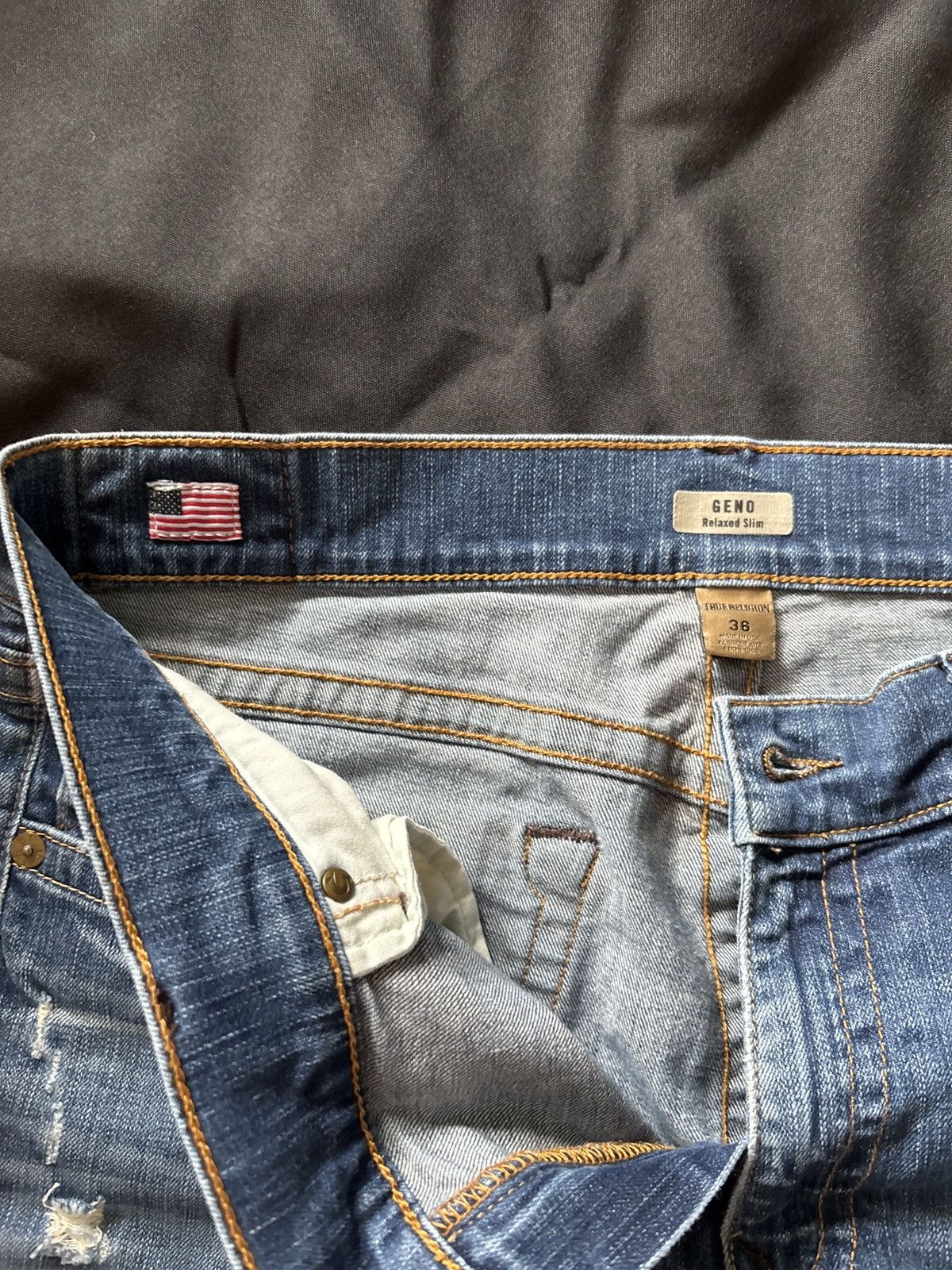 True Religion Distressed True Religion Jeans Size US 36 / EU 52 - 2 Thumbnail