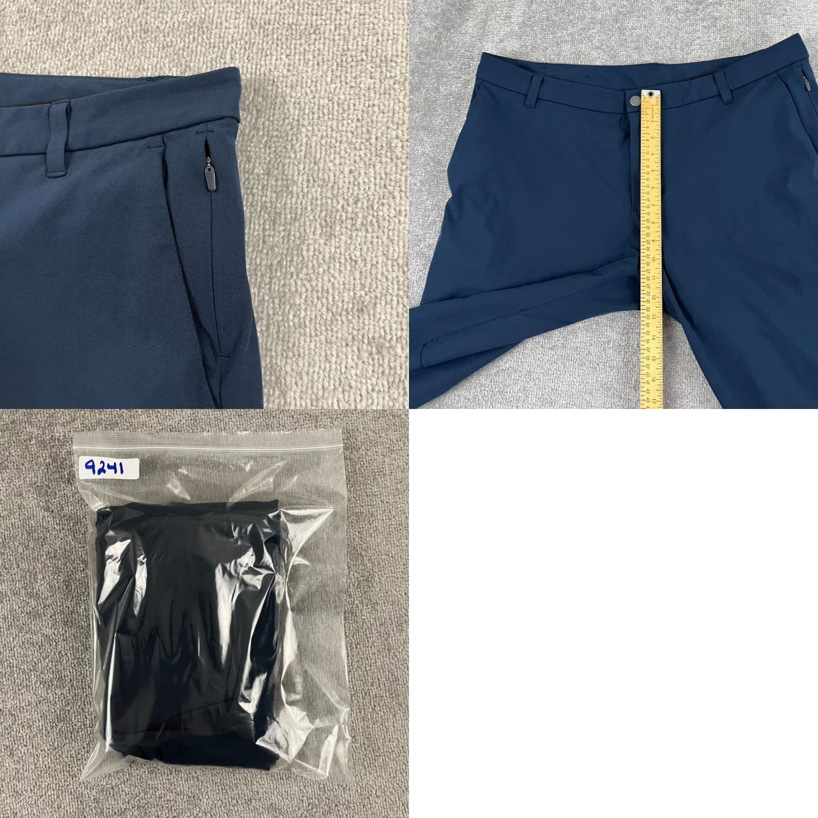 Lululemon LULULEMON Pants Men 38 x 33 Blue Commission Warpstreme Golf Casual Travel M5AEYS Size US 38 / EU 54 - 8 Thumbnail