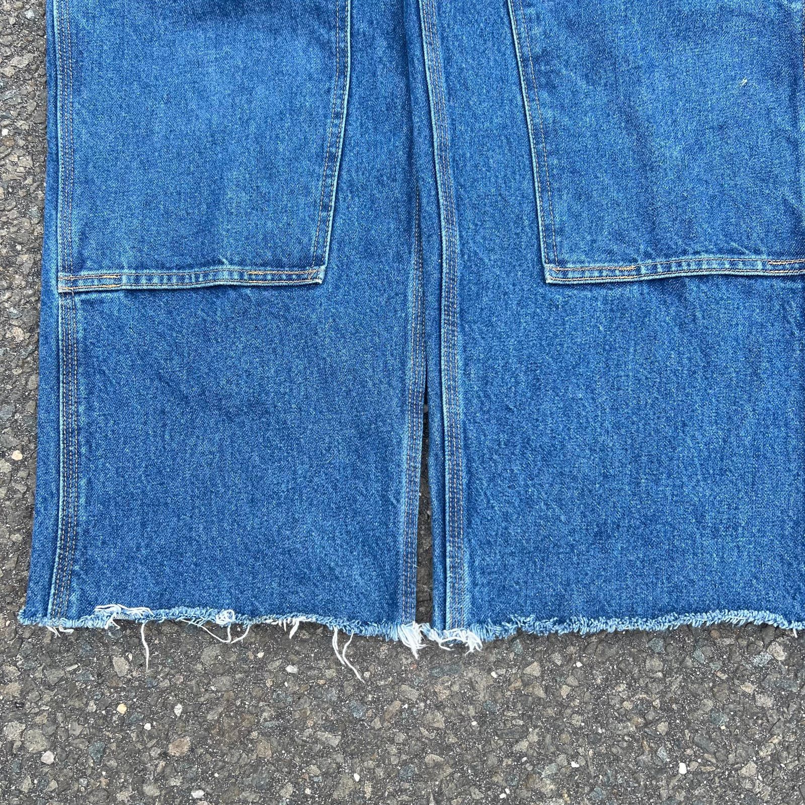 Carhartt × Vintage Vintage carhartt denim jeans blue double knee work wear pant Size US 34 / EU 50 - 4 Thumbnail