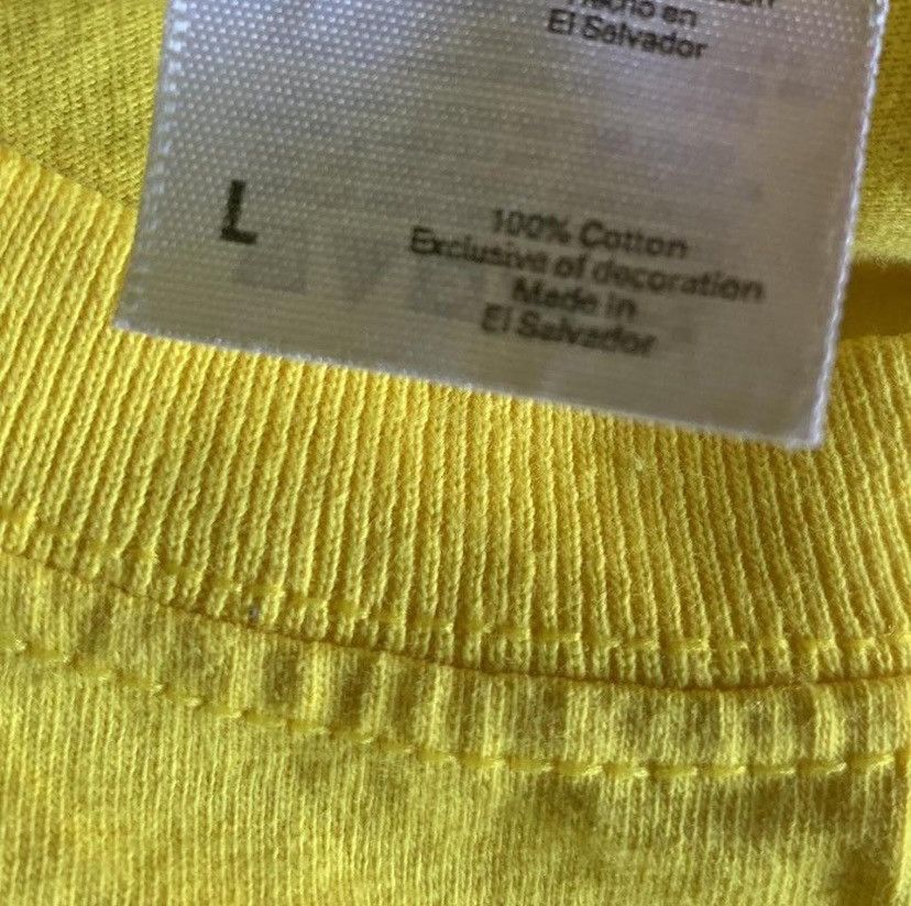 Fruit Of The Loom × Other Yellow Fruit of the Loom cotton tee Size US L / EU 52-54 / 3 - 4 Thumbnail