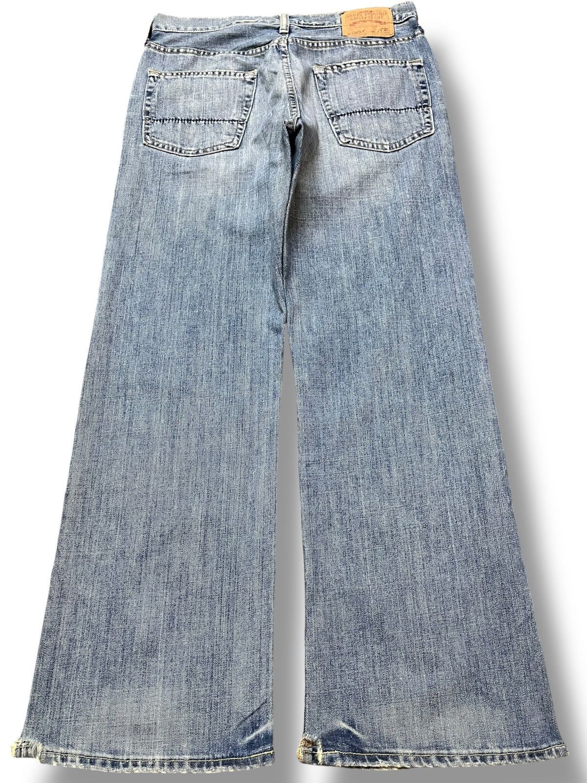 Abercrombie & Fitch Vintage Abercrombie&Fitch Faded Bootcut Denim Size US 31 - 7 Thumbnail