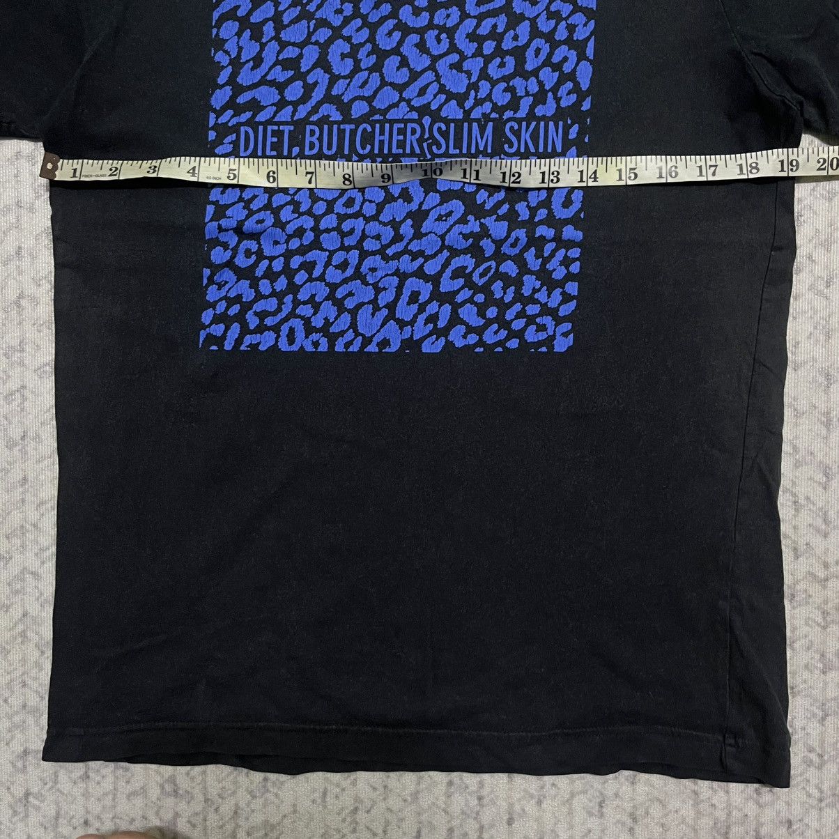 Diet Butcher Slim Skin 🔥Sunfaded Diet Butcher Slim Skin Punk/Leopard Logo Tees Size US S / EU 44-46 / 1 - 14 Thumbnail