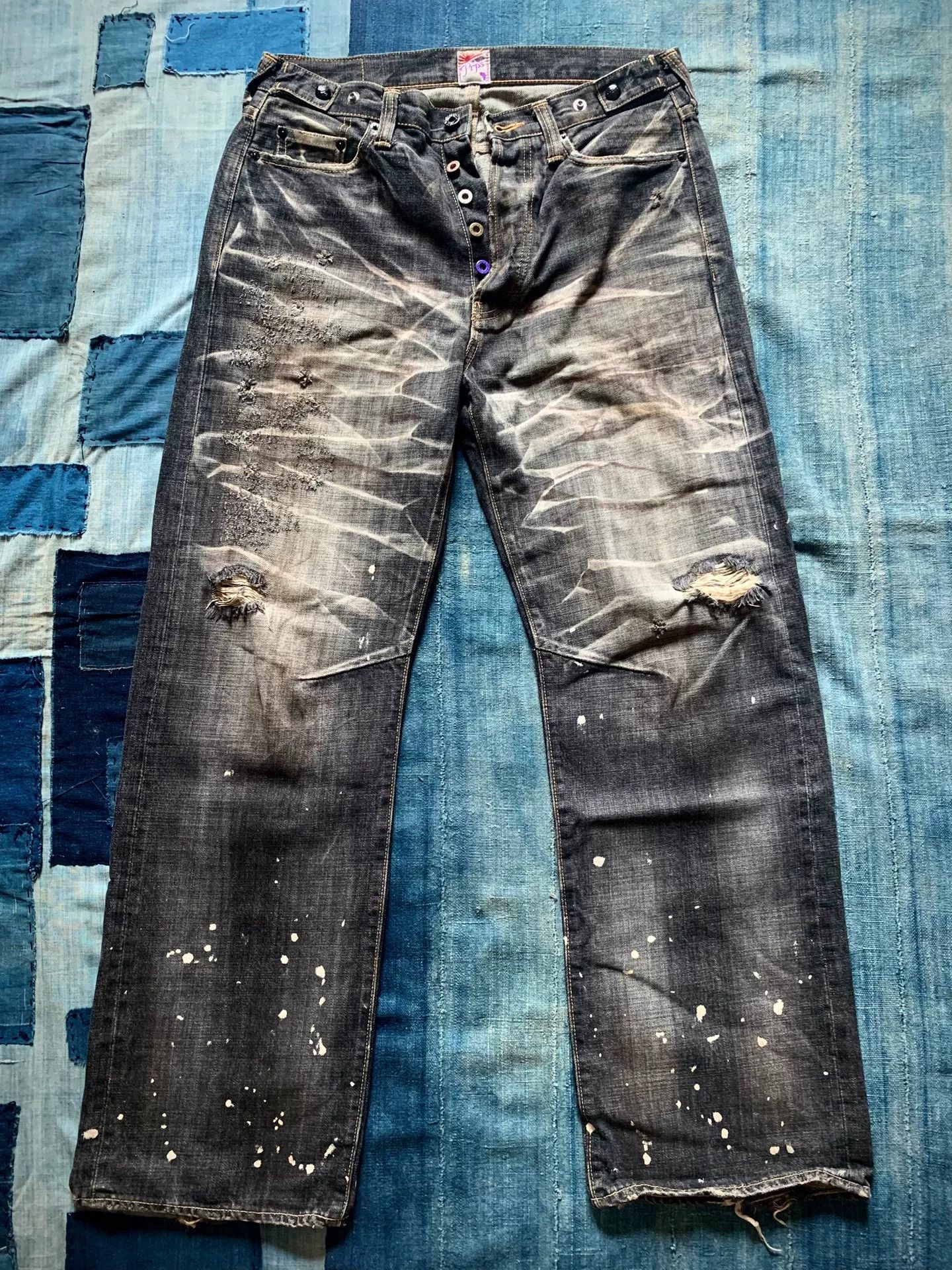 Prps Prps Extreme Destroyed Denim Japan Limited Size US 32 / EU 48 - 1 Thumbnail