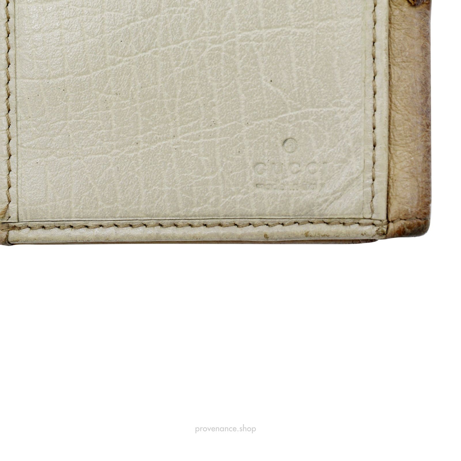 Gucci 🔴 Gucci Horsebit Long Wallet - Ivory Ostrich Leather Size ONE SIZE - 7 Thumbnail