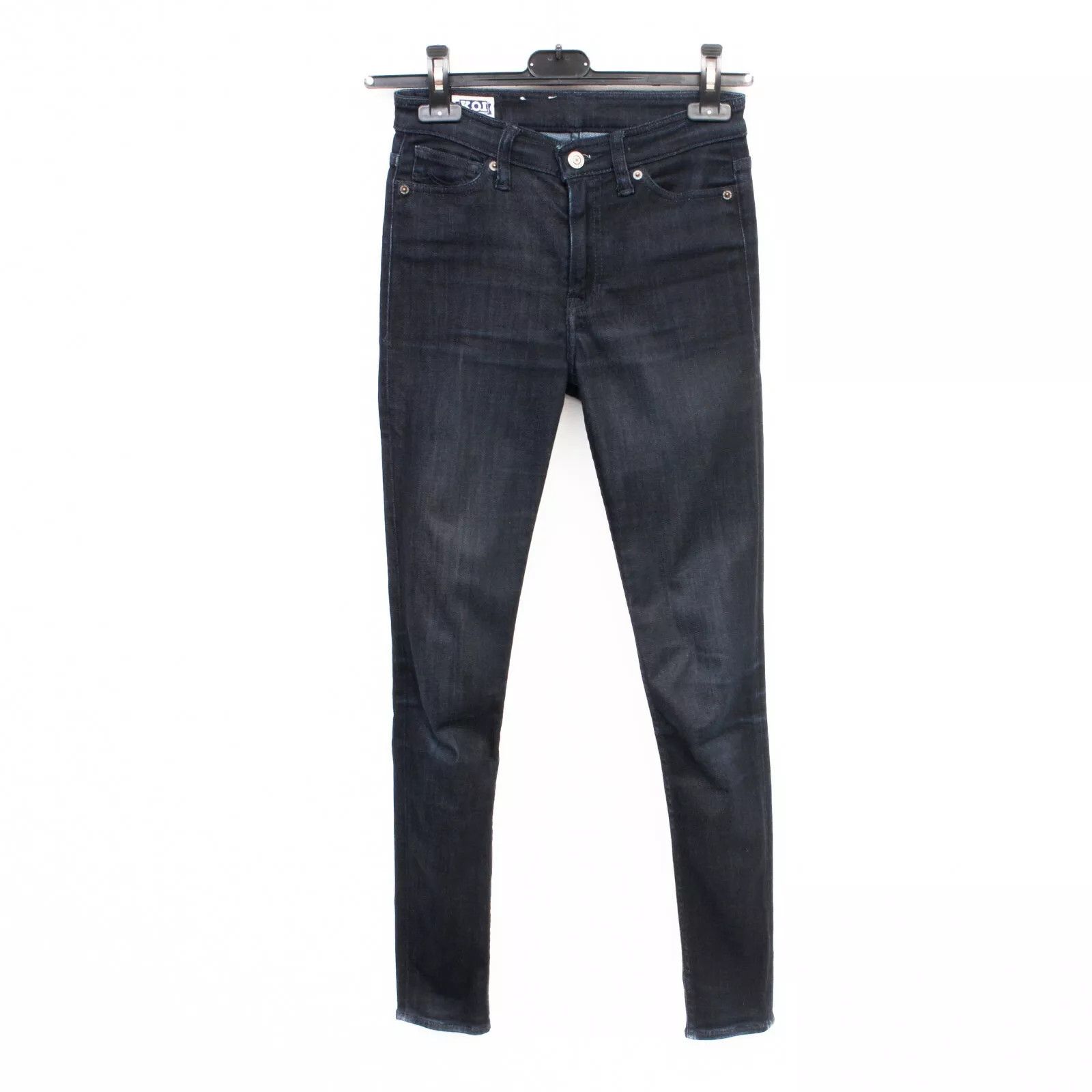 Kings Of Indigo Christina High Slim Womens W25 L30 Jeans Trousers Denim Size 25" / US 0 / IT 36 - 1 Thumbnail
