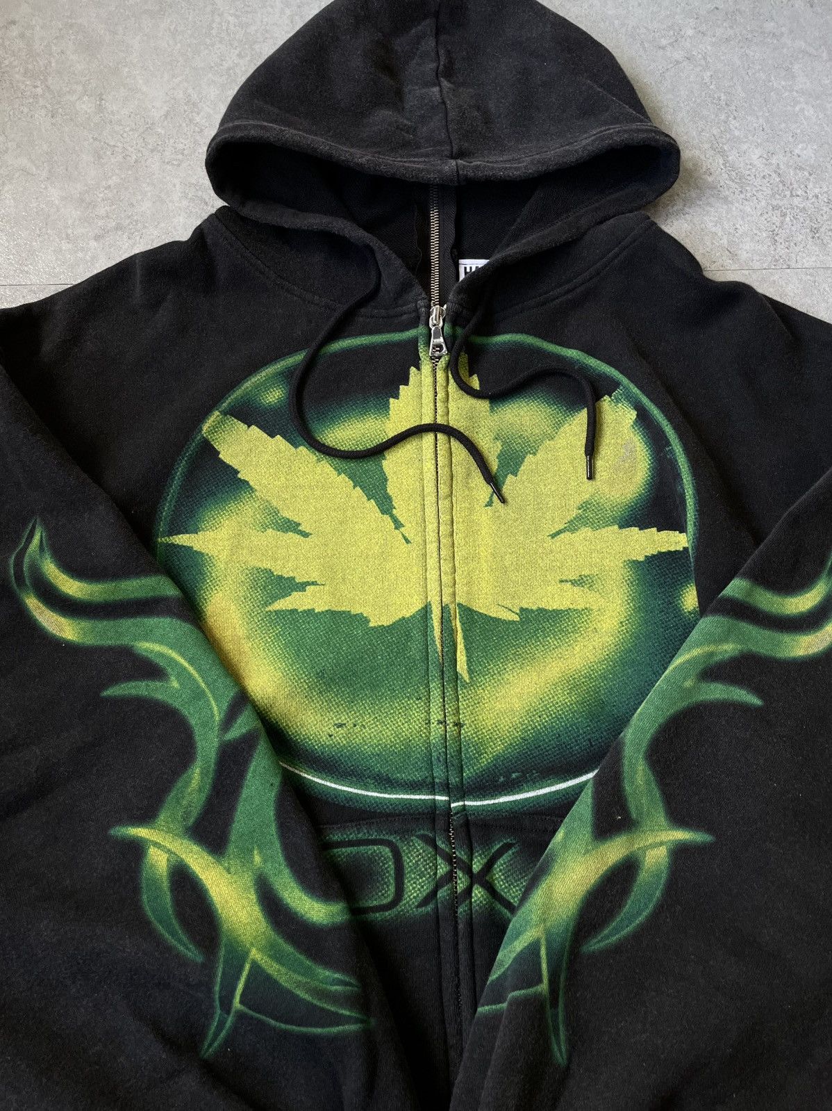 Haunted Starbucks XBOX 420 Washed Zip Hoodie Size US L / EU 52-54 / 3 - 1 Thumbnail