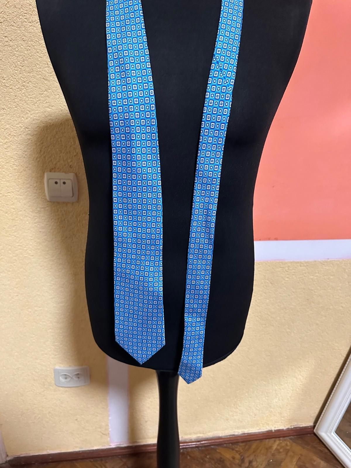 Cesare Attolini Cesare Attolini Silk Tie Blue Size ONE SIZE - 2 Thumbnail
