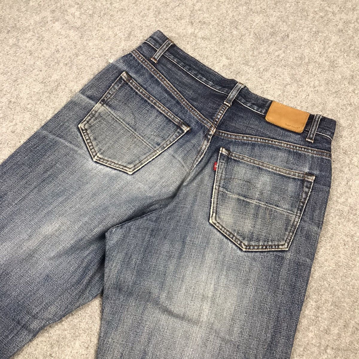 Japanese Brand GOLD RUSH DISTRESSED BAGGY DENIM PANTS Size US 28 / EU 44 - 11 Thumbnail