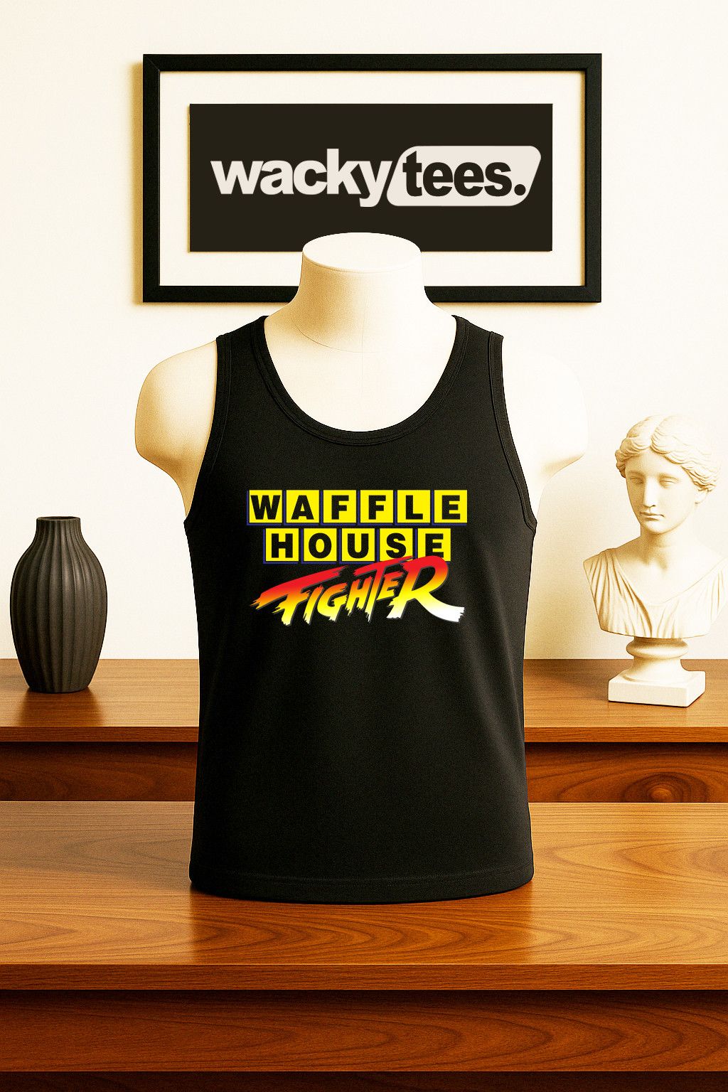 Other Waffle House Fighter Funny Fight Crew Graphic Tee Shirt Size US S / EU 44-46 / 1 - 2 Thumbnail