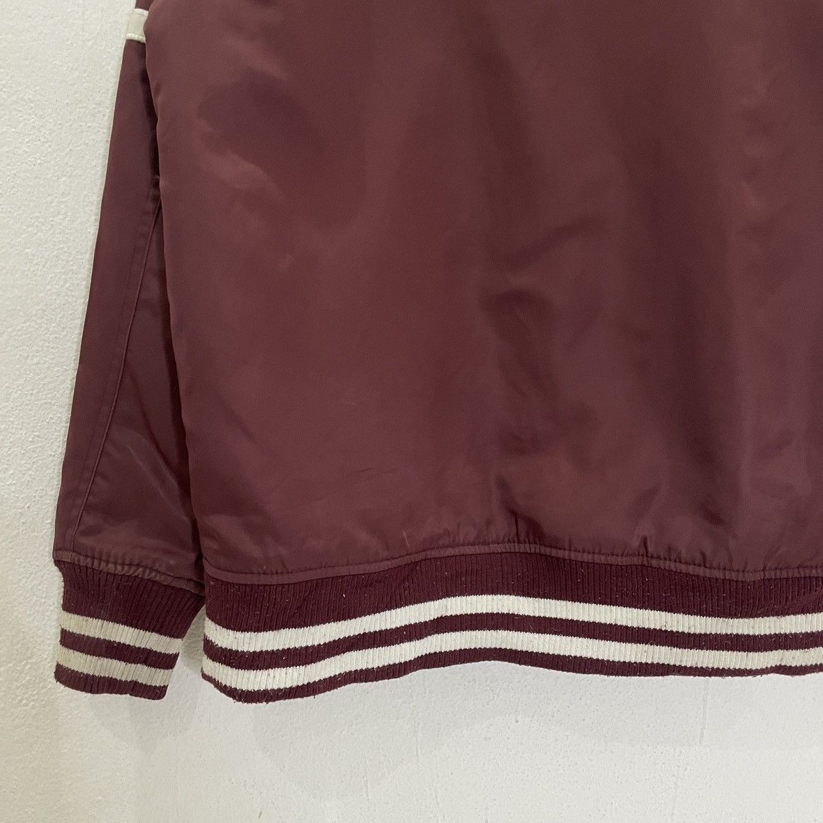 Hurley × Japanese Brand Vintage Hurley Big Logo Varsity Jacket Size US M / EU 48-50 / 2 - 9 Thumbnail